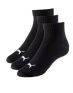 PUMA Quarter Socks 3 Pack Black - 271080001-200 - 1t