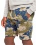 REEBOK Identity Modern Camo Fleece Shorts Green - HS9420 - 3t