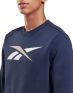 REEBOK Training Essentials Sweatshirt Blue - H62070 - 3t