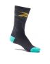 REEBOK Tech Style Fury Crew Socks Black - H37104 - 2t
