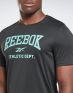 REEBOK Workout Ready Poly Graphic Tee Black - HI3911 - 3t