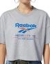 REEBOK Classic Logo Crop Top Grey - EJ8619 - 4t