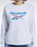 REEBOK Classics Big Vector Crew Sweatshirt Light Grey - FT6225 - 3t