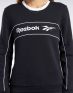 REEBOK Classics Linear Fleece Crew Sweatshirt Black - FK2795 - 4t