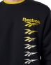 REEBOK Classics Vector Crew Sweatshirt Black - EB3638 - 4t