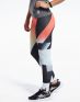 REEBOK CrossFit Lux Leggings Black/Orange - FJ5260 - 3t