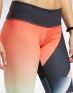 REEBOK CrossFit Lux Leggings Black/Orange - FJ5260 - 4t
