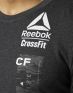 REEBOK CrossFit Poly Blend Tee Black - BR0277 - 4t