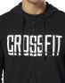 REEBOK CrossFit Zip Hoodie Black - DU4614 - 4t