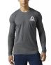 REEBOK Graphic Americana Long Sleeve Tee Shirt Grey - BR5693 - 1t