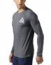 REEBOK Graphic Americana Long Sleeve Tee Shirt Grey - BR5693 - 3t