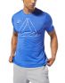 REEBOK Training Active Chill Graphic Tee Blue - DP6553 - 1t