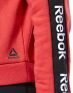REEBOK Training Ess Logo Crew Sweatshirt Red - EK1357 - 4t