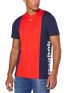 REEBOK Training Essential Linear Colour Block T-Shirt Red - FS8480 - 1t