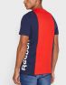 REEBOK Training Essential Linear Colour Block T-Shirt Red - FS8480 - 2t