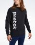 REEBOK Training Essentials Linear Logo Sweatshirt Black - FK6130 - 4t