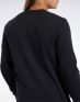 REEBOK Training Essentials Linear Logo Sweatshirt Black - FK6130 - 6t