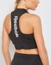REEBOK Workout Lifestyle Women's Top Bra Black - DH1278 - 2t