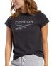 Reebok Essentials Logo Tee Black - FK6719 - 1t