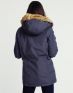 SUBLEVEL Fur Hoodie Jacket Blue - D6029X44406A1 - 4t