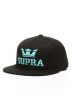 SUPRA Above II Snapback Hat Black/Electric - C3072-056 - 1t