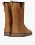 TIMBERLAND Cedar 8-Inch Slip On Wheat Waterproof Leather Boots - A1BP7 - 3t