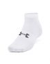 UNDER ARMOUR 3-Packs Essential Low Cut Socks White - 1365745-100 - 2t