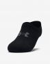 UNDER ARMOUR 3-Packs Essential Ultra Low Cut Socks Black - 1351784-002 - 3t
