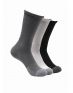 UNDER ARMOUR 3-Packs Heatgear Crew Socks Black/White/Grey - 1346751-035 - 2t