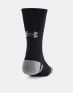 UNDER ARMOUR 3-Packs Performance Tech Crew Socks Black/Grey - 1379512-002 - 4t