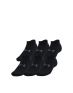 UNDER ARMOUR 6-Packs Essential No Show Socks Black - 1370542-001 - 1t
