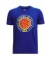 UNDER ARMOUR Basketball Icon Tee Blue - 1380049-401 - 1t