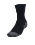 UNDER ARMOUR 3-Packs Performance Cotton Mid Socks Black - 1379530-001 - 2t