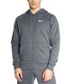 UNDER ARMOUR Rival Cotton Full Zip Hoodie Grey - 1357106-012 - 1t
