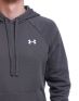 UNDER ARMOUR Rival Cotton Hoodie Grey - 1357105-012 - 4t