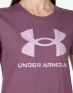 UNDER ARMOUR Sportstyle Graphic Tee Purple - 1356305-554 - 4t