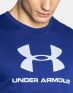 UNDER ARMOUR Sportstyle Logo Tee Blue/White - 1329590-415 - 3t