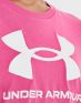 UNDER ARMOUR Sportstyle Logo Tee Pink/White - 1356305-659 - 3t