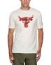 UNDER ARMOUR x Project Rock Brahma Bull Tee White/Red - 1361733-130 - 1t