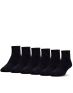 UNDER ARMOUR 6-pack Charged Cotton 2.0 Socks Black - 1312476-001 - 1t