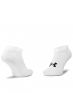 UNDER ARMOUR 6-pack Essential No Show Socks White - 1332981-100 - 6t