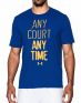 UNDER ARMOUR Any Court Any Time Tee Navy - 1298352-400 - 1t