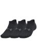 UNDER ARMOUR 3-pack Essential No Show Socks Black - 1361459-002 - 1t