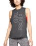 UNDER ARMOUR Graphic Girl Boss Muscle Tank Grey - 1329544-019 - 1t