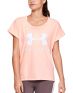 UNDER ARMOUR Graphic Sportstyle Tee Pink - 1347436-805 - 1t