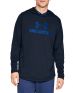 UNDER ARMOUR Men's MK1 Terry Graphic Hoodie Blue - 1320666-408 - 1t