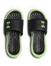 UNDER ARMOUR Playmaker Fixed Strap Slides Green - 3000065-002 - 3t