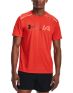 UNDER ARMOUR Run Graphic Print Fill SS Tee Red - 1365696-860 - 1t