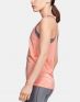 UNDER ARMOUR Seamless Melange Tank Coral - 1352272-845 - 3t