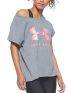 UNDER ARMOUR Sportstyle Graphic Tee Grey - 1347436-012 - 4t